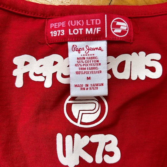 Vintage Pepe Jeans UK 1973 Mini Dress Y2K Medium - Picture 10 of 12